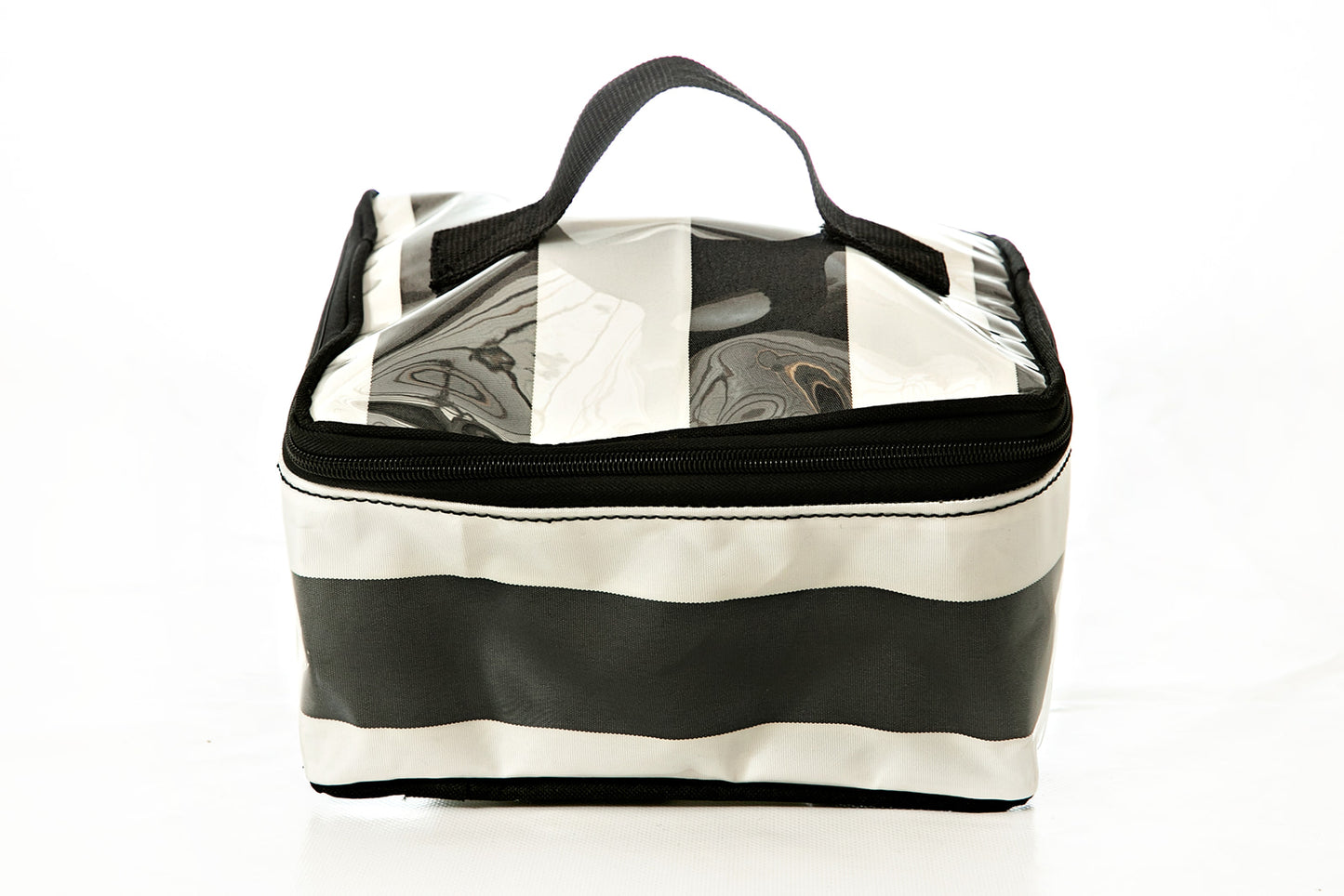 Lunch Box Cooler - Black and White