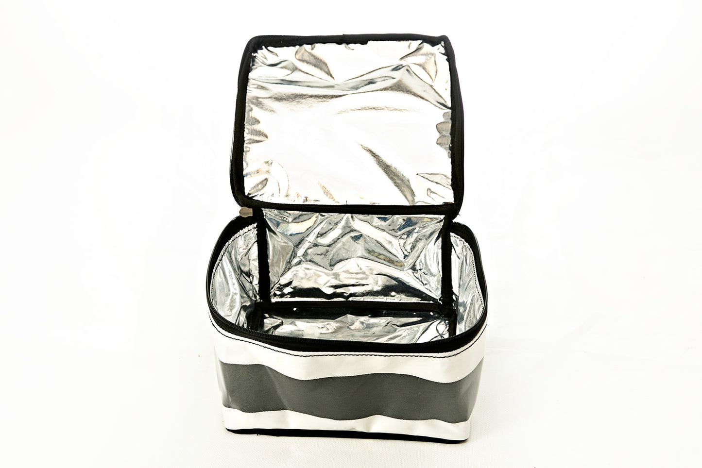 Lunch Box Cooler - Black and White
